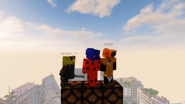 Леди Баг в Майнкрафт #33 Акумы в Париже (12+) смотреть онлайн