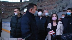 Горожане посетили Арену кузнецких металлургов