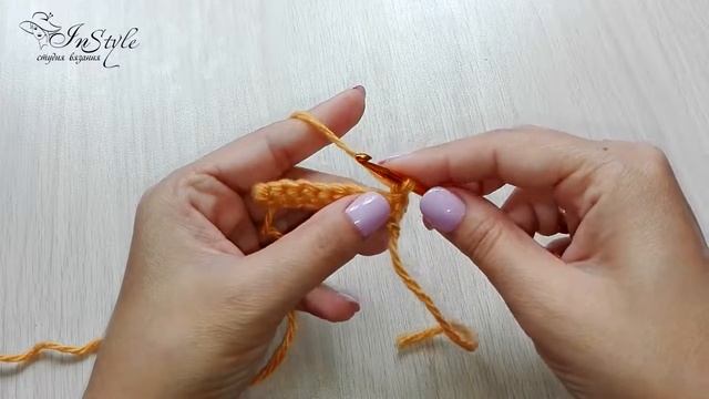 СТОЛБИК БЕЗ НАКИДА (Single crochet stitch) ► Уроки вязания ► Крючком смотреть онлайн