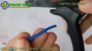 Съемник для снятия изоляции 5   12 мм,  диаметров 0,2   6 мм²  автоматический TOPTUL DICA1306