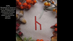 Славянские руны ВЕДАРЬ. Столб Судьбы