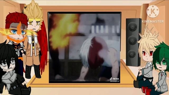 || Mha React To Shouto Todoroki || Tododeku ||