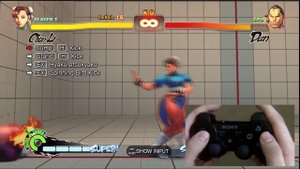 Super Street Fighter 4 Chun-Li Trials 1-24 PS3 Controller D-Pad Tutorial