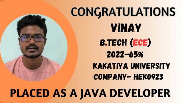 Student Placement Roadmap of a Java Developer by JSpiders | Hyderabad Punjagutta смотреть онлайн