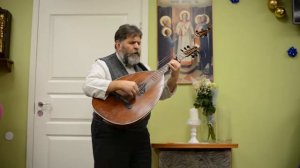 Кобзарь Василь Жданкин в Нашем доме. Иоанновский приход