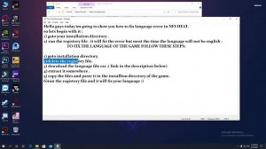Need For Speed Heat|language error 100% fix|