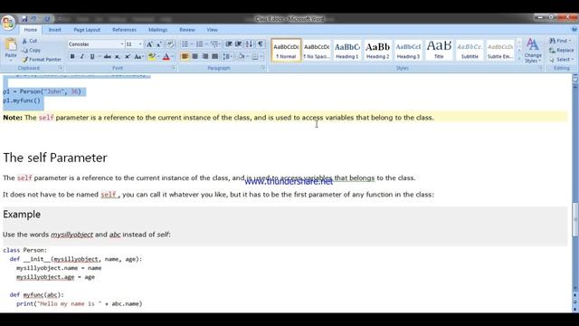 Python classes and objects | Python OOP Tutorial  | Classes and Instances | Class & object ||Class1