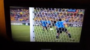 Гол Фреда, 1:0 в матче Бразилия - Уругвай 26.06.13