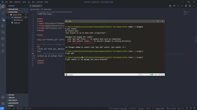 #15 Curso de #Git , #Github y #GitKraken - Fork смотреть онлайн