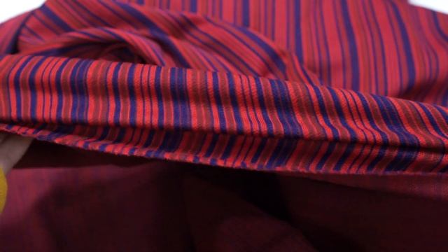 Трикотаж джерси полоска сине-красная FM3865 смотреть онлайн