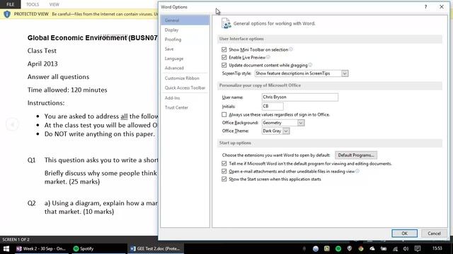 Disable Protected View in Word, Excel and Powerpoint 2013 or 2010 смотреть онлайн