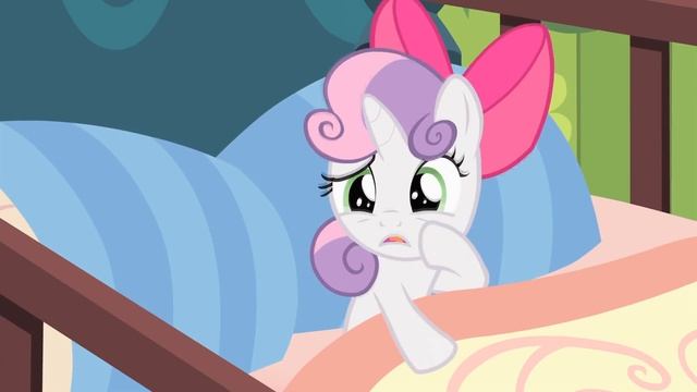 Scootaloo & Sweetie Belle - You gotta sleep like Apple Bloom! How does she sleep? With sass! смотреть онлайн