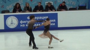 Ирина Хавронина – Девид Нарижный.произвольный танец.17.09.23