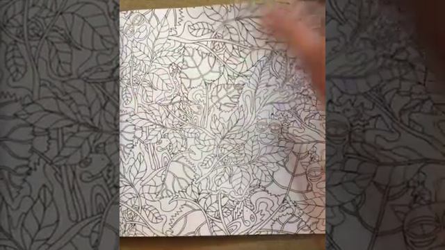 Wild Kingdom Adult Coloring Book (31 stress-relieving designs) flip through смотреть онлайн