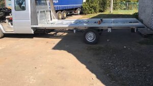 Эвакуаторная платформа, эвакуатор, лафет, лавета, автовоз, платформа.