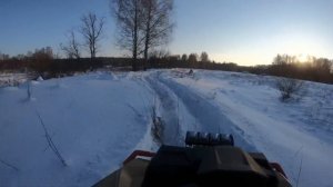 КВАДРОЦИКЛЫ В ГЛУБОКОМ СНЕГУ!!BRP,STELS,CFmoto!! МНОГО СНЕГА!!!СУПЕР ВИДЫ!! #квадроцикл #brp #stels