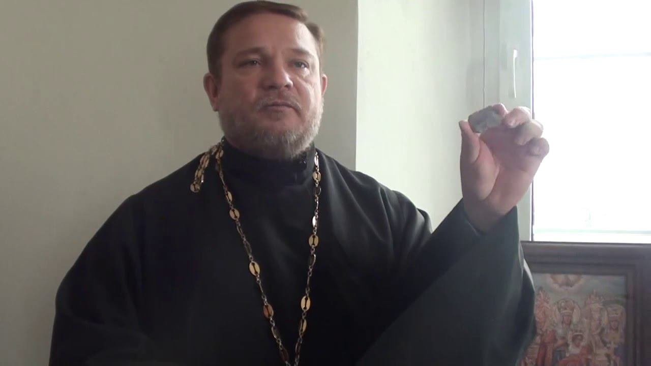 Священник Андрей Кручинкин об археологических находках