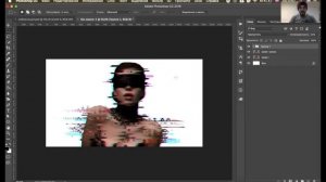 Глитч эффект в фотошопе ( glitch effect ) || Уроки Виталия Менчуковского