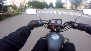 Мотоцикл Patron Partizan 150 тест драйв город