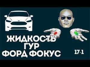 Жидкость ГУР  Форд Фокус, какую лить? Азбука Форд.