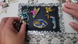 Поговорим о брошках!  Вся моя коллекция винтажных пернатых брошек-птиц.