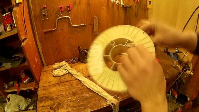 Удлинитель/переноска своими руками из катушки сварочной проволоки смотреть онлайн