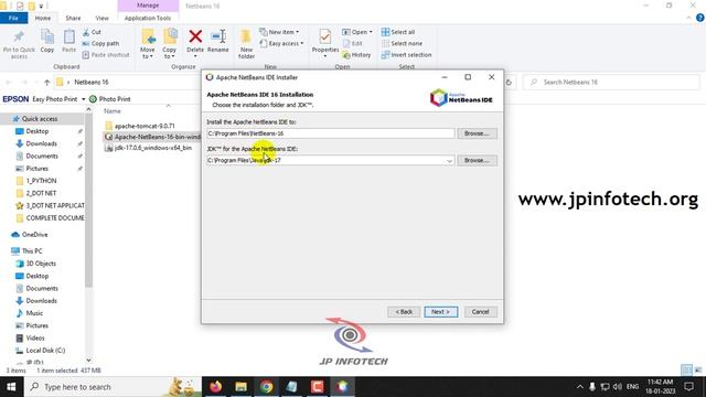 How to install Netbeans 16 on Windows 10 / 11 with Configuring Apache Tomcat Server смотреть онлайн