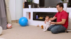 Игры папы с ребёнком или малышом до года   Часть 1