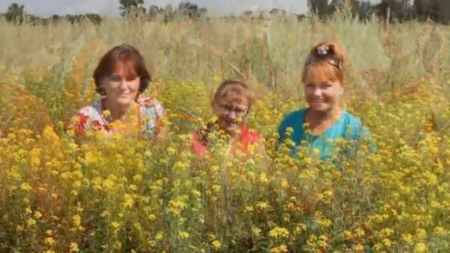 Многодетная красивая семья