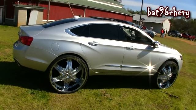 2015 Chevrolet Impala LTZ on 30" Diablo Elite Wheels - 1080p HD смотреть онлайн