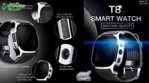 Обзор смарт часов  T8 с камерой (4K)