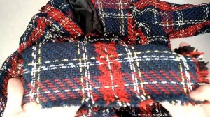 Качественный пиджак из твида с Алиэкспресс. Распаковка