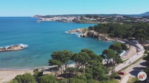 Пляжи Ампуриаса, Ла Эскала, Коста Брава, Испания. 1 апреля 2024г.