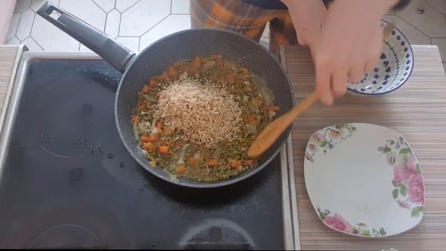 Машкичири по узбекски вегетарианский вариант