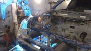 Mitsubishi Lancer 9. Body repair. Part 2. Кузовной ремонт.