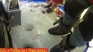 Зимняя рыбалка в глухозимье на советские удочки.Зимняя рыбалка, немного поймали на удочки СССР