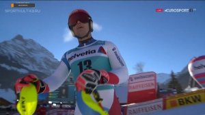 Горные лыжи. Кубок мира. Адельбоден. Мужчины. Слалом. 1-я попытка .mp4