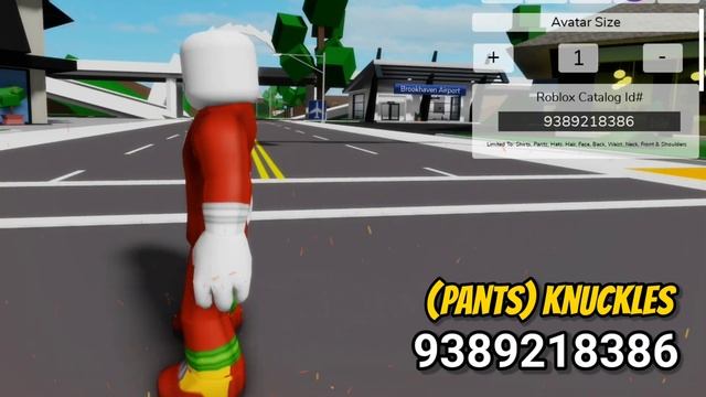Aku membuat SONIC Characters Di Brookhaven W/ID & Accessories name - Roblox смотреть онлайн