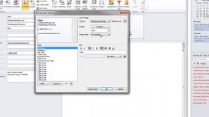 How to Create Business Cards in Microsoft Outlook 2010 Tutorial