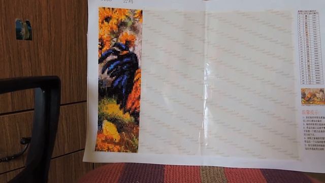 Алмазная живопись. Петухи. Отчет 1 смотреть онлайн