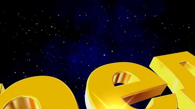 Шикарная заставка (intro) с 3D титрами: КАНАЛ YouTube ПРЕДСТАВЛЯЕТ на звёздном фоне. Вариант 4 смотреть онлайн