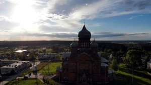 Видео с дрона. Даниловский Казанский женский монастырь