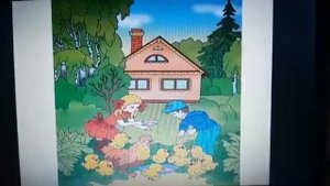 Рассматривание картины "Дети кормят курицу и цыплят"