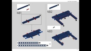 LEGO Technic - Bugatti Chiron - 42083 | How To Build Instructions