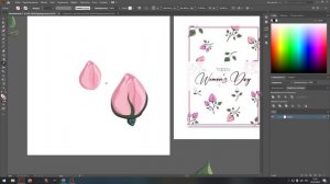 Рисуем акварельные цветы в Adobe Illustrator