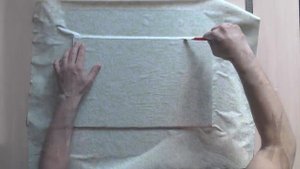 Как оформить тыльную сторону картины.