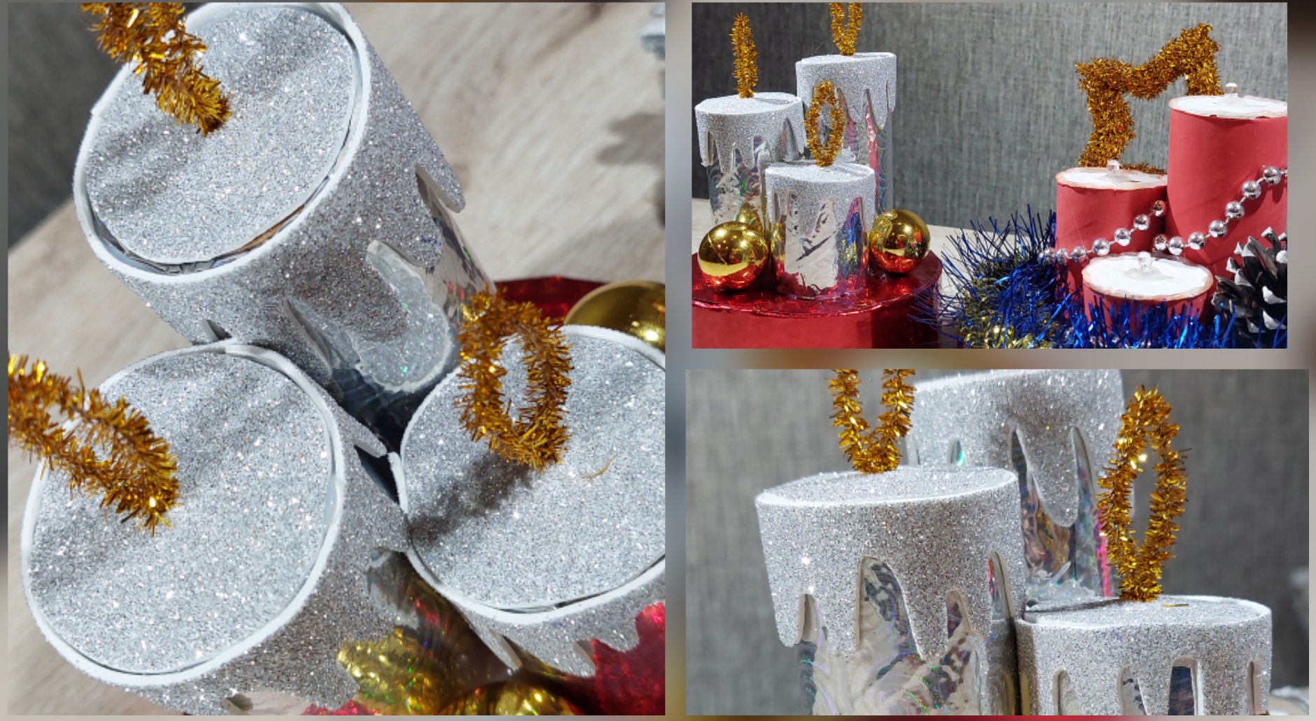 Поделка "Свечи", новогодние поделки.mp4 смотреть онлайн