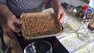 Соленые орешки из нута. Лакомство из нута.