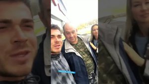 Роман Капаклы и Марина Африкантова в сторис 28.10.2019.