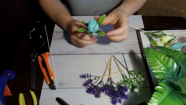 Мыльный букет/Цветы из мыла-сборка//Bouquet soap/DIY-цветы из мыла/мыльные букеты